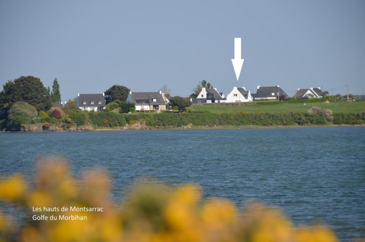 Maison Golfe Du Morbihan - Vue Mer - Plage A 600M - 6 Chambres Sene Exterior photo