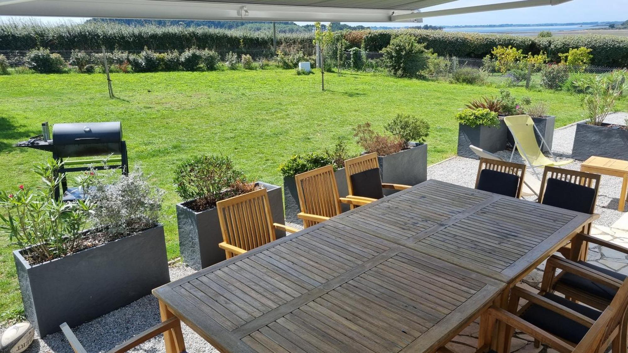 Maison Golfe Du Morbihan - Vue Mer - Plage A 600M - 6 Chambres Sene Exterior photo